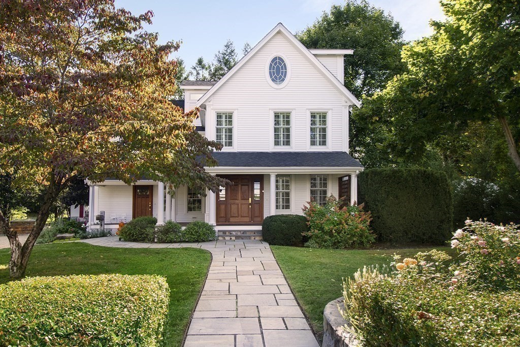 41-43 Stone Street Walpole, MA 02081 - Photo 36 of 36 a front view of a house with a yard