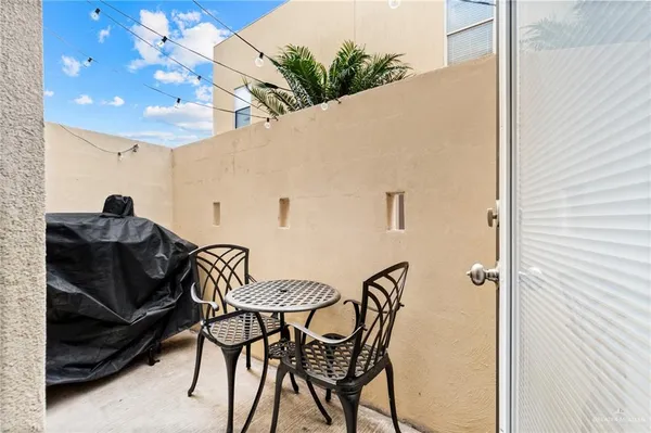 a view of a building with entryway