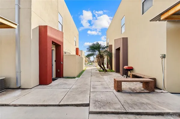 a front view of a house with a ocean view