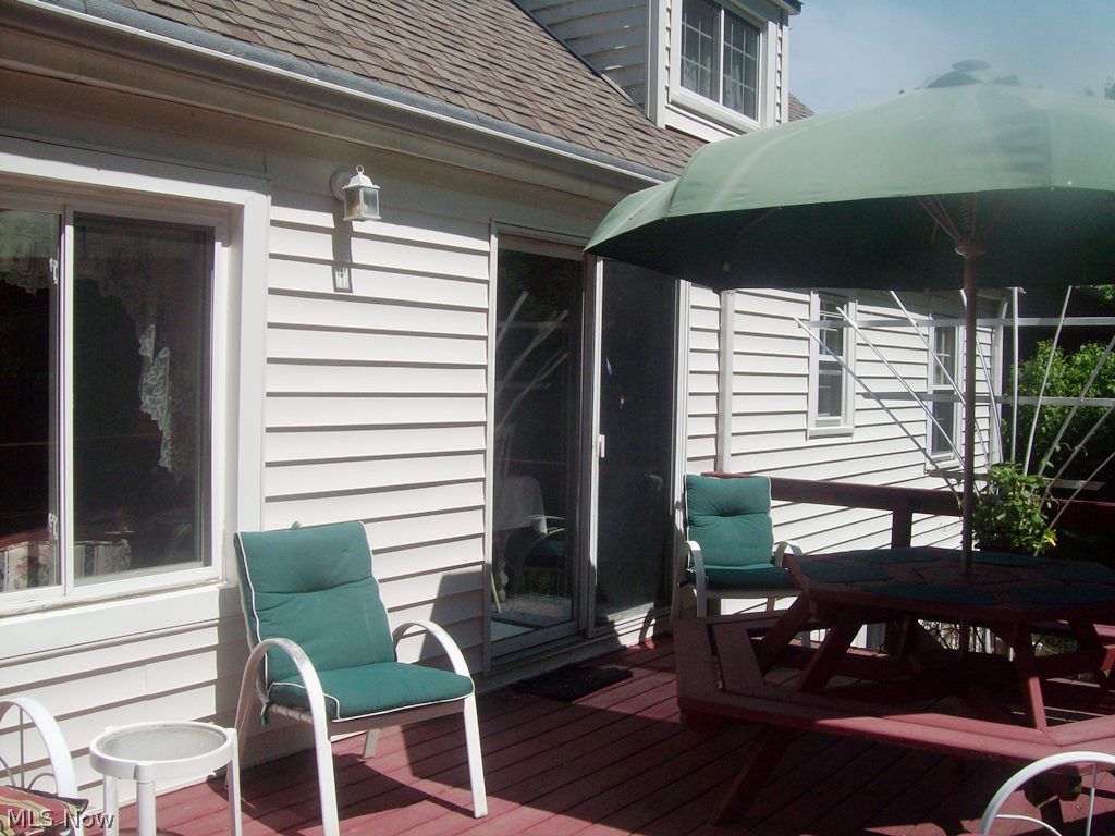 2736 Rockefeller Road Willoughby Hills, OH 44092 - Photo 9 of 22 PARTIAL OF REAR DECK