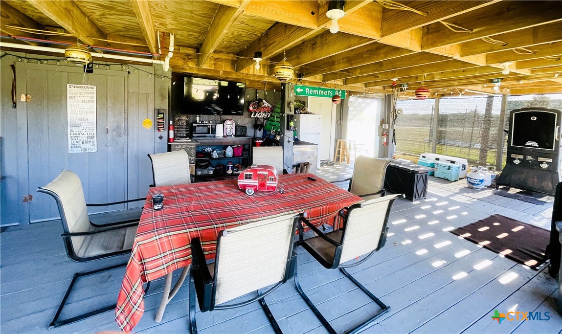 40 Cypress Valley Road Cuero, TX 77954 - Photo 17 of 19 a outdoor space with lots of tables and chairs
