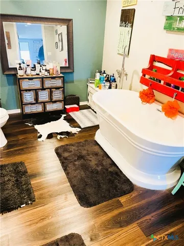 a utility room with a washer and dryer