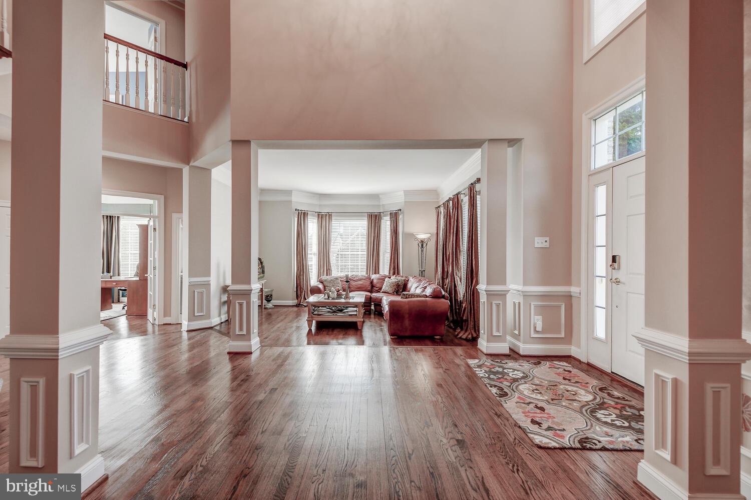 829 Stable Manor Road Reisterstown, MD 21136 - Photo 5 of 53 FOYER VIEW FROM THE DINING ROOM