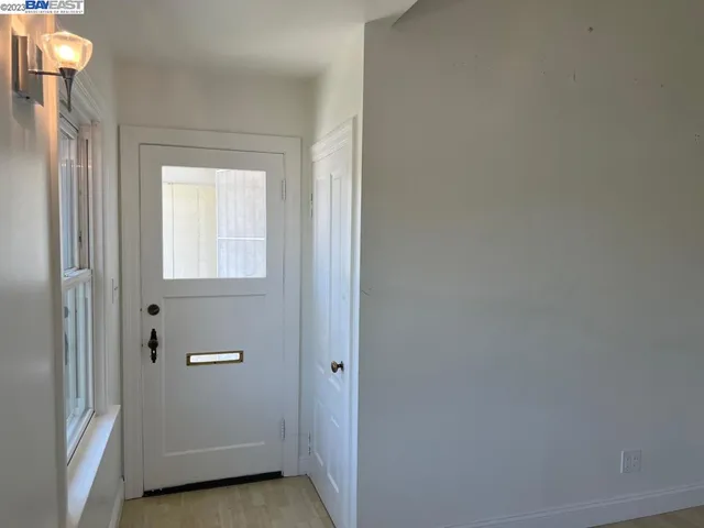 a view of empty room