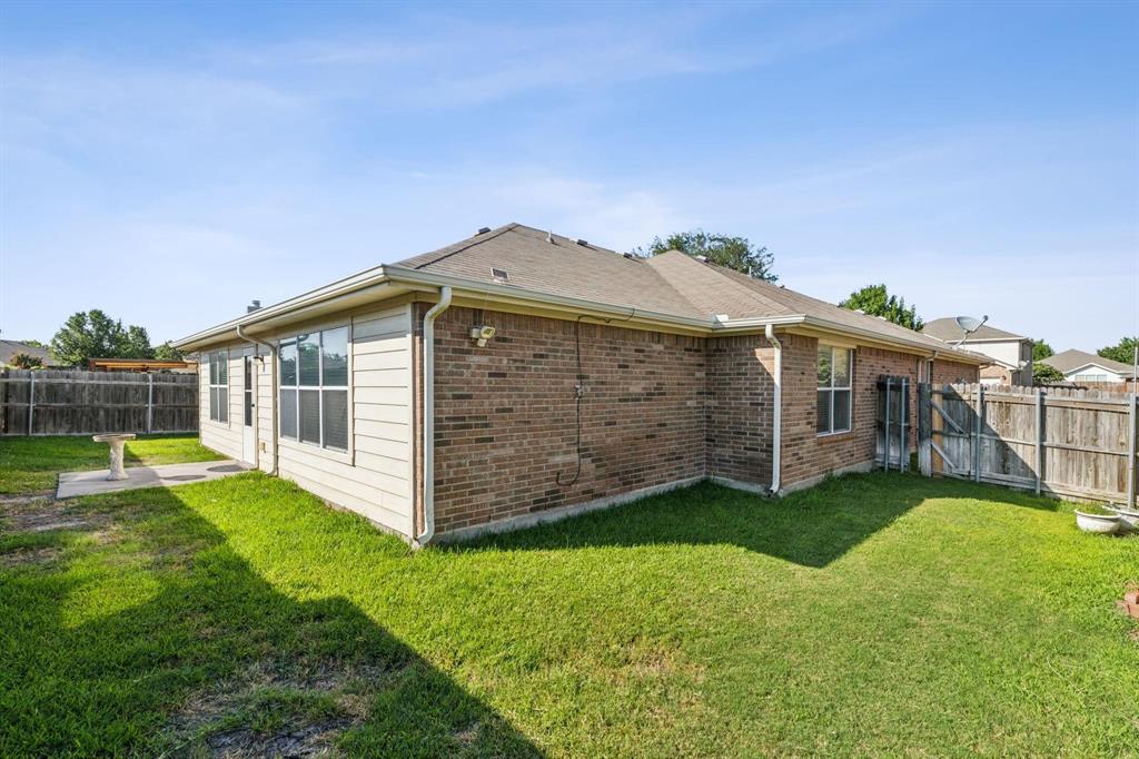 4401 Sycamore Road Melissa, TX 75454 - Photo 22 of 22 a view of a house with a yard and sitting area