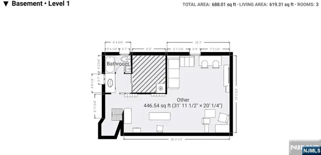 a picture of floor plan