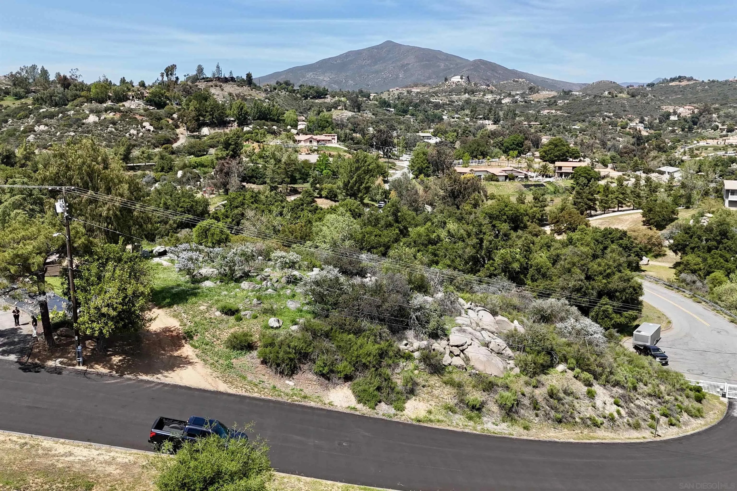 Via Viejas Oeste, Unit 43 Alpine, CA 91901 - Photo 17 of 28 an aerial view of residential house and outdoor space