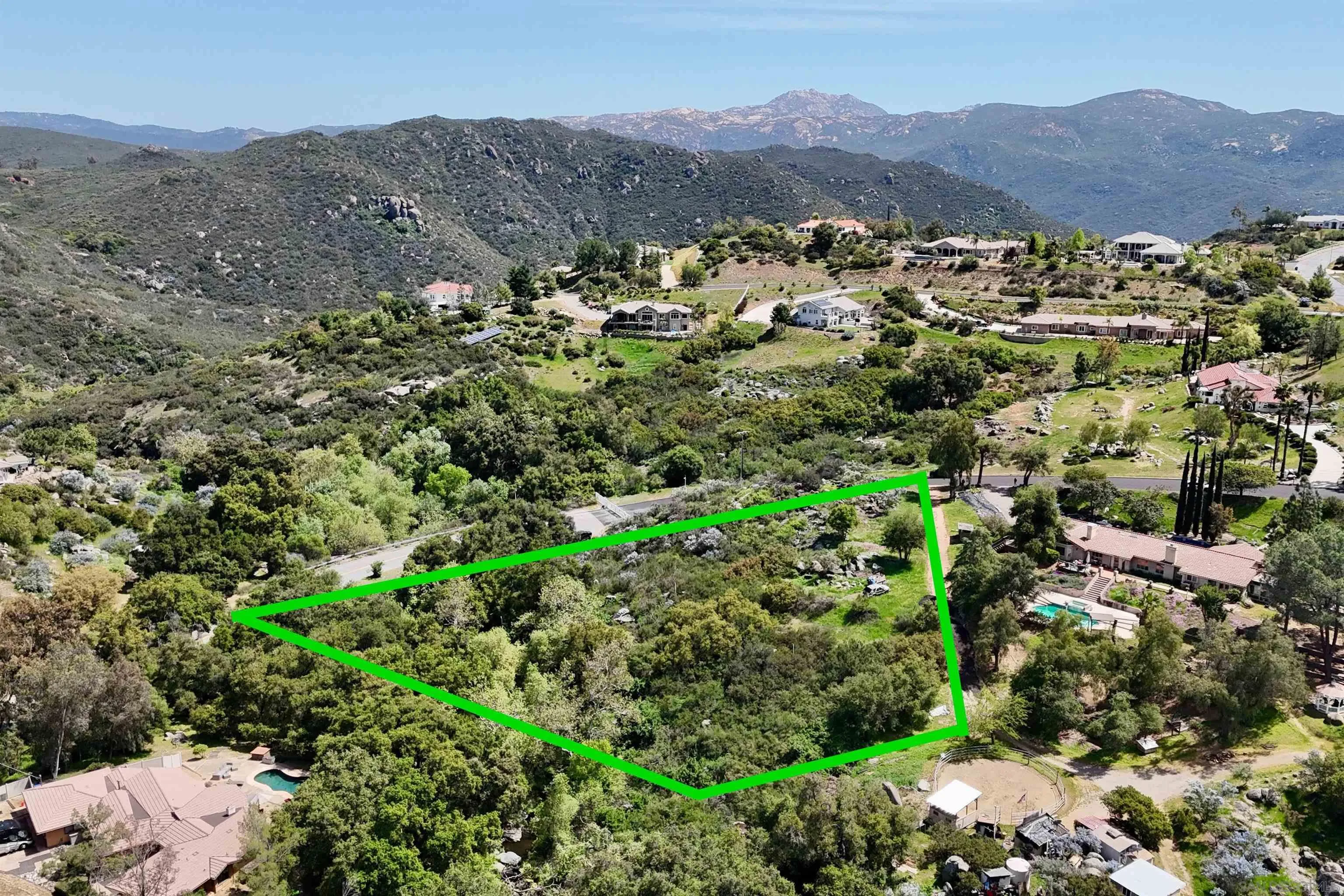 Via Viejas Oeste, Unit 43 Alpine, CA 91901 - Photo 18 of 28 a view of a lush green hillside and houses