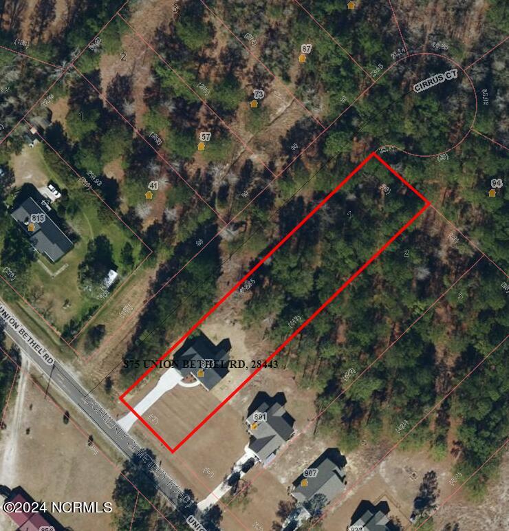 875 Union Bethel Road Hampstead, NC 28443 - Photo 48 of 48 GIS Aerial