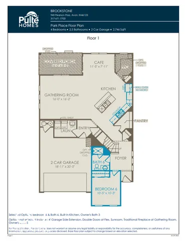 $435,900 | 546 Corbin Way, Avon, IN 46123