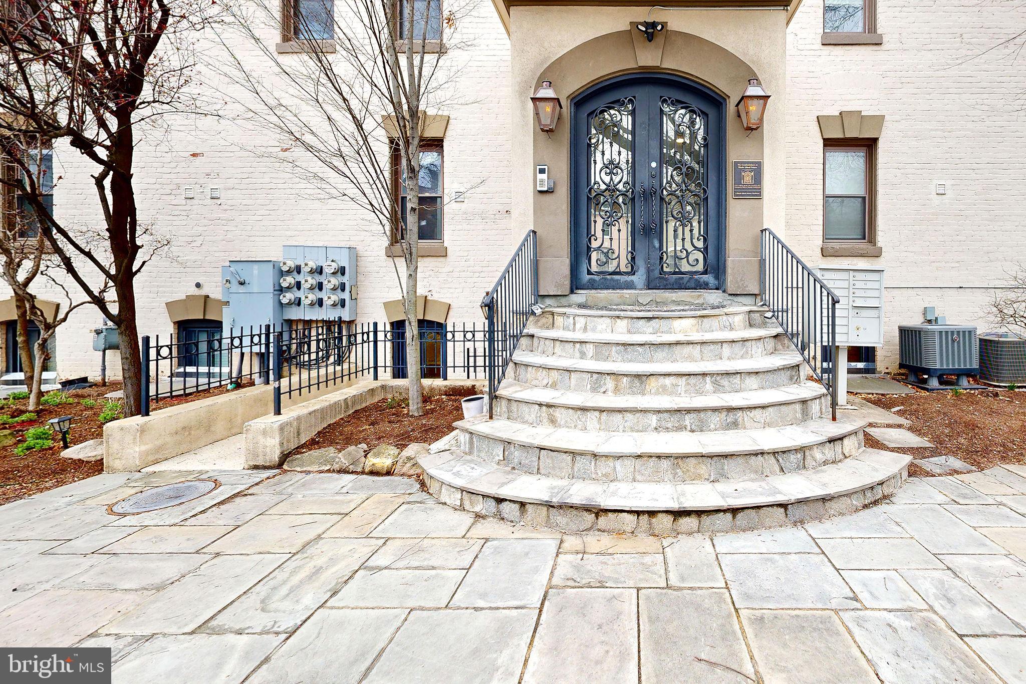 6 Rhode Island Avenue Northwest, Unit 2 Washington, DC 20001 - Photo 26 of 29 a view of a building with a bench