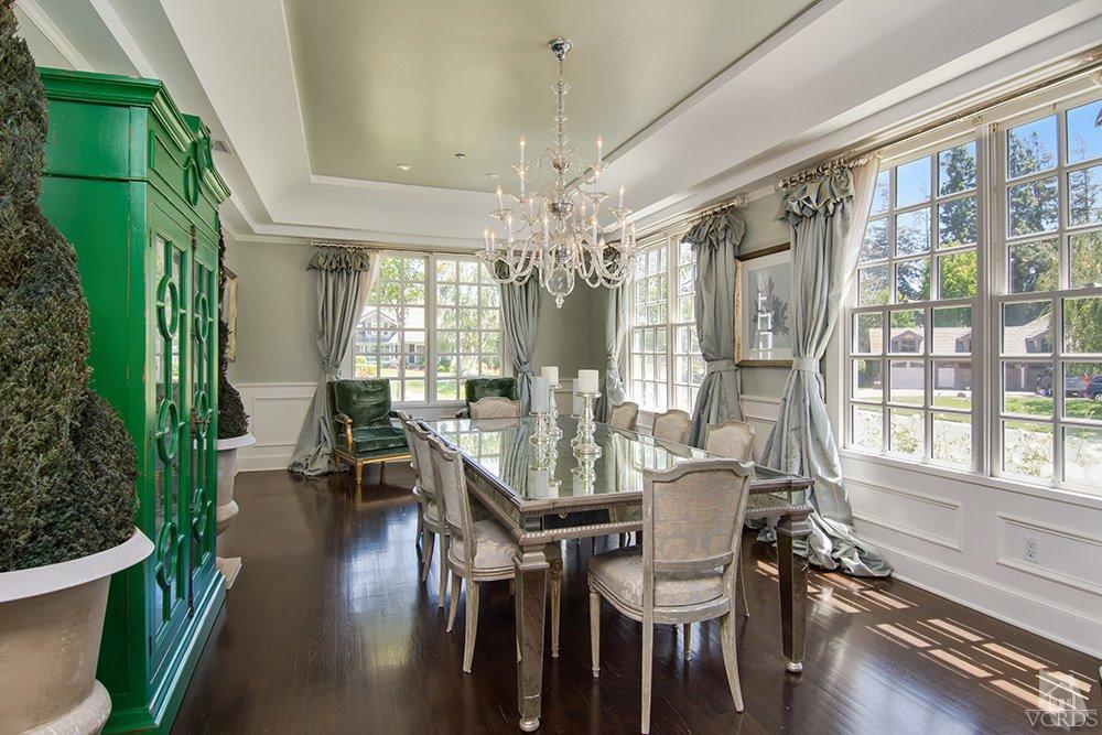1784 Upper Ranch Road Westlake Village, CA 91362 - Photo 12 of 53 a view of a dining room with furniture window and wooden floor