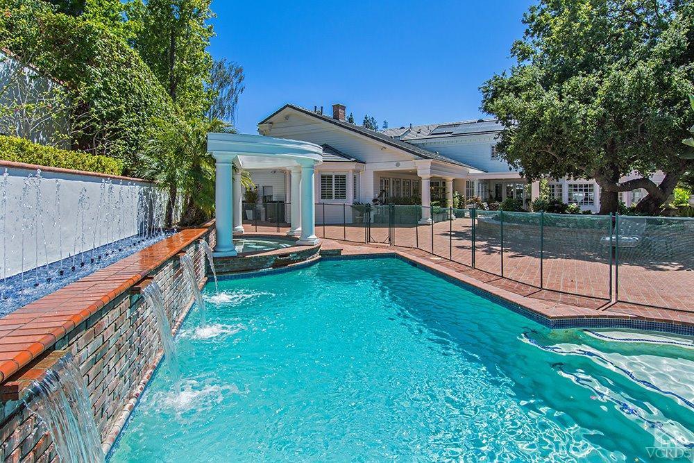 1784 Upper Ranch Road Westlake Village, CA 91362 - Photo 48 of 53 a view of a house with backyard and a small cabin