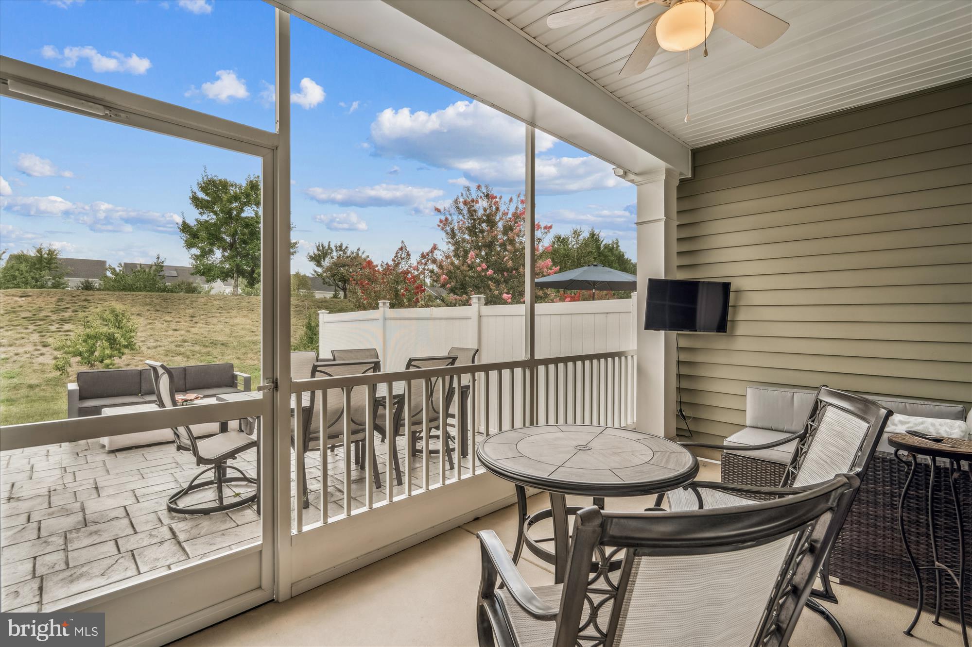 1222 Beaver Tree Drive Odenton, MD 21113 - Photo 9 of 24 a balcony view with a large window and furniture