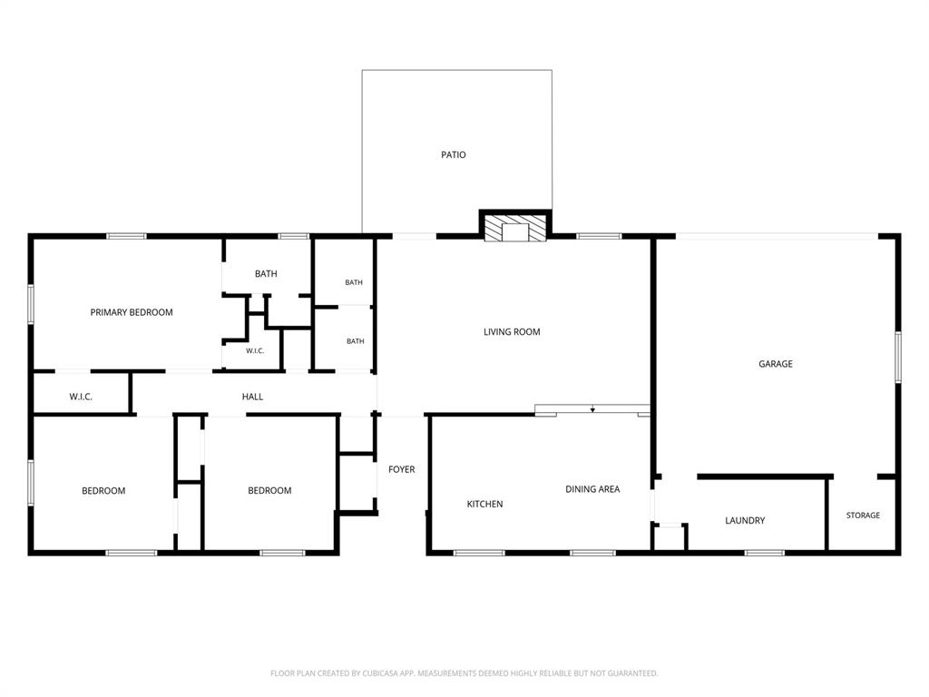 505 Pinewood Lane Hewitt, TX 76643 - Photo 38 of 38 Floor plan