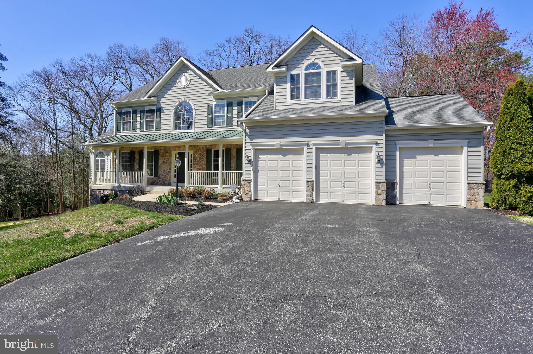 1618 Braid Hills Drive Pasadena, MD 21122 - Photo 3 of 92 Driveway 3 car garage