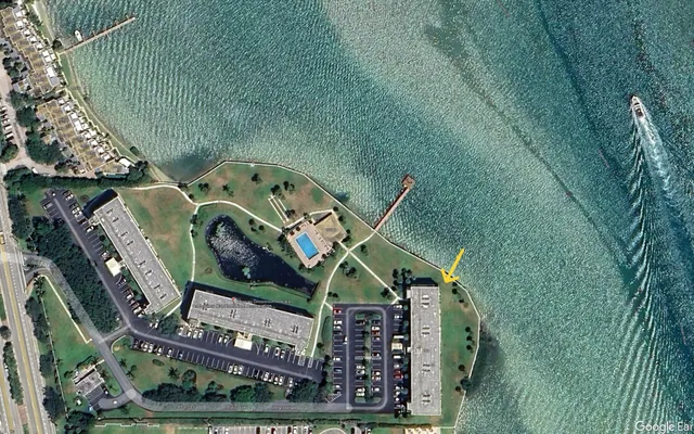 a view of a wooden building