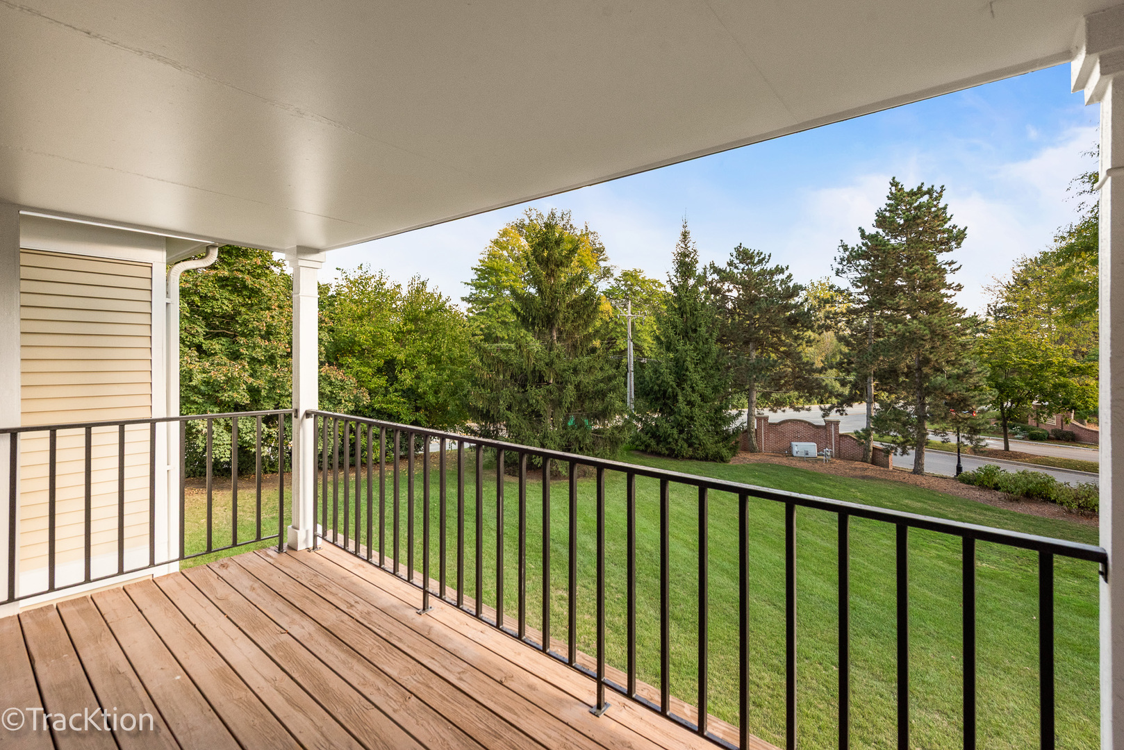 802 Butternut Lane, Unit D Mount Prospect, IL 60056 - Photo 16 of 18 a view of balcony with wooden floor