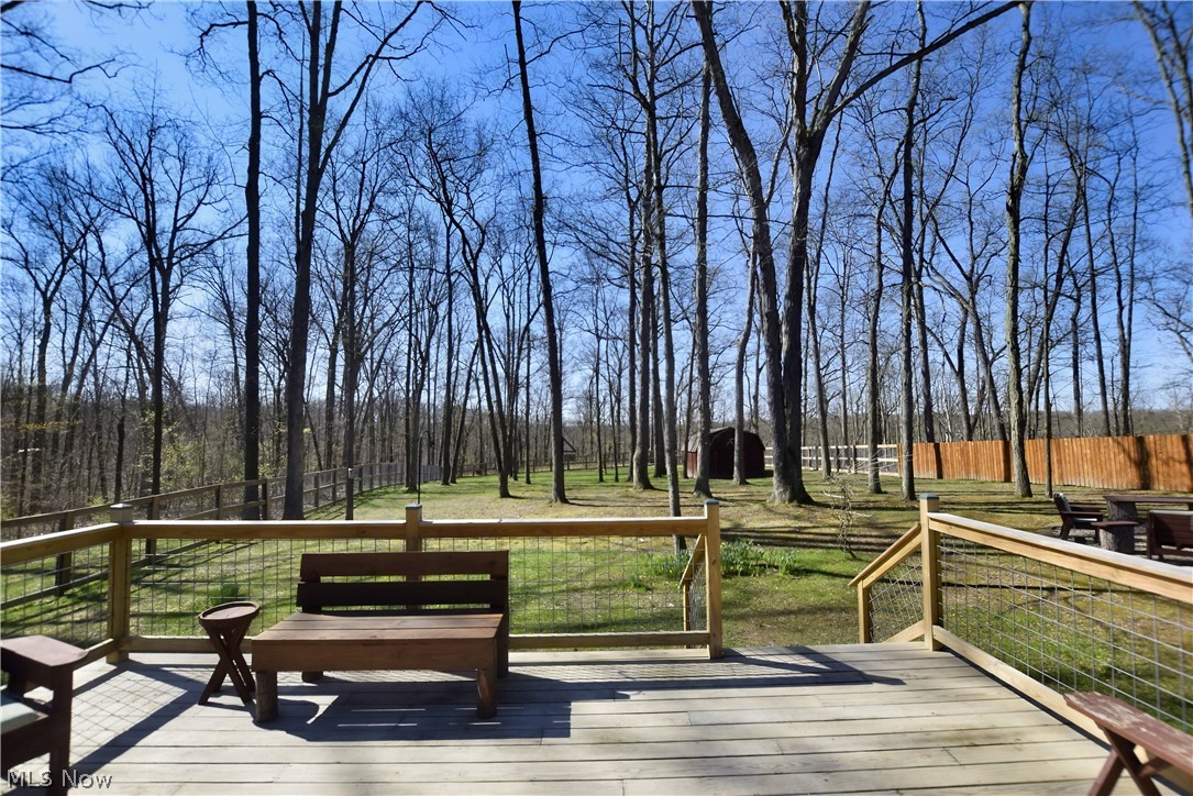 6770 Akron Peninsula Road Peninsula, OH 44264 - Photo 9 of 35 View of wooden terrace