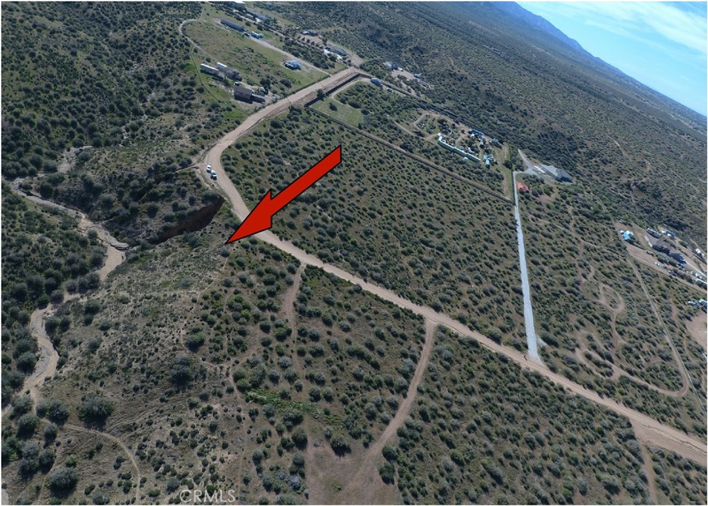 0 White Road Phelan, CA 92371 - Photo 3 of 4 has a slope/wash that runs through the property