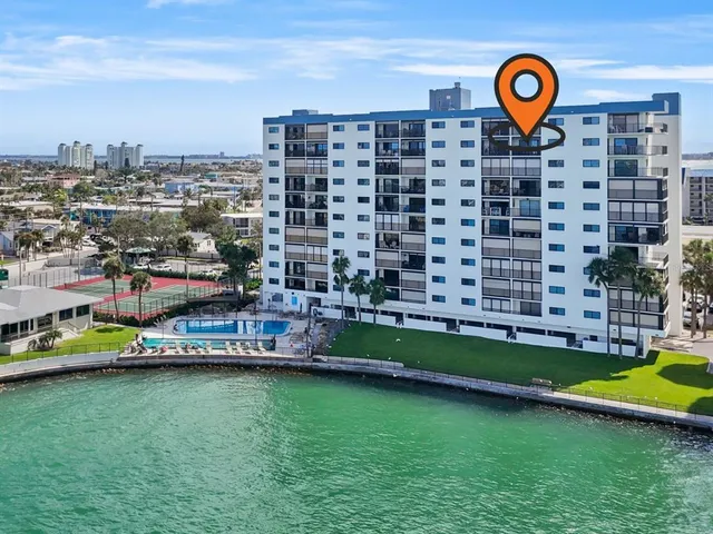 a view of a city with tall buildings