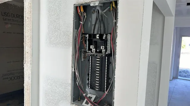 a close view of a sink