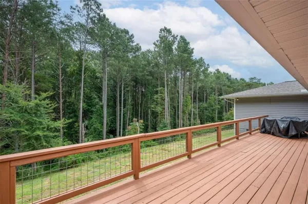 a view of balcony and deck