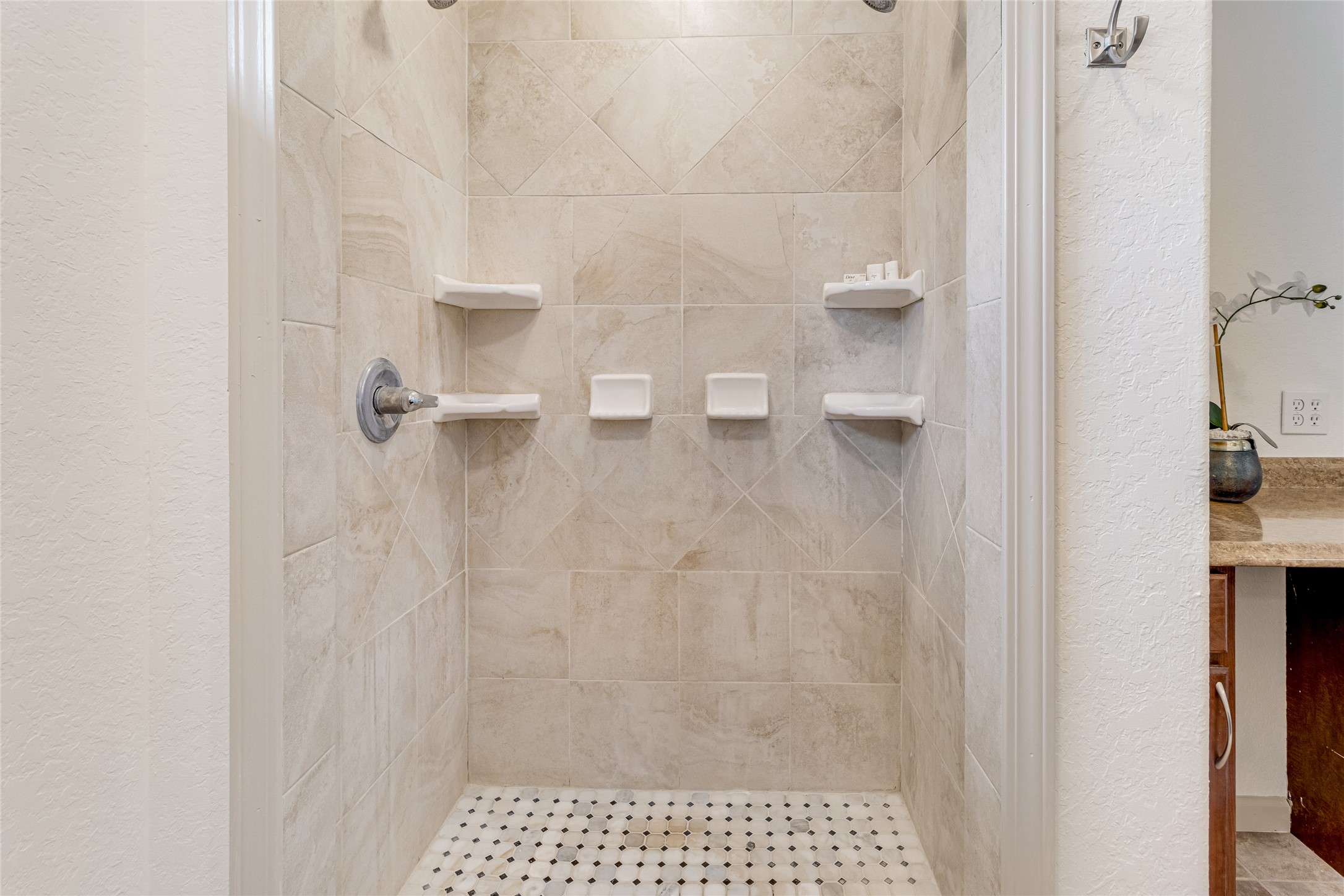 1374 Forest View Drive Blanco, TX 78606 - Photo 14 of 27 Walk in shower in primary bath