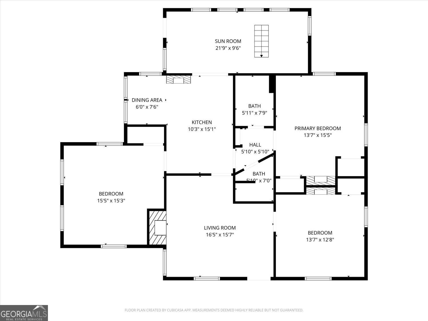 528 North Alexander Avenue Washington, GA 30673 - Photo 42 of 42 a picture of a floor plan