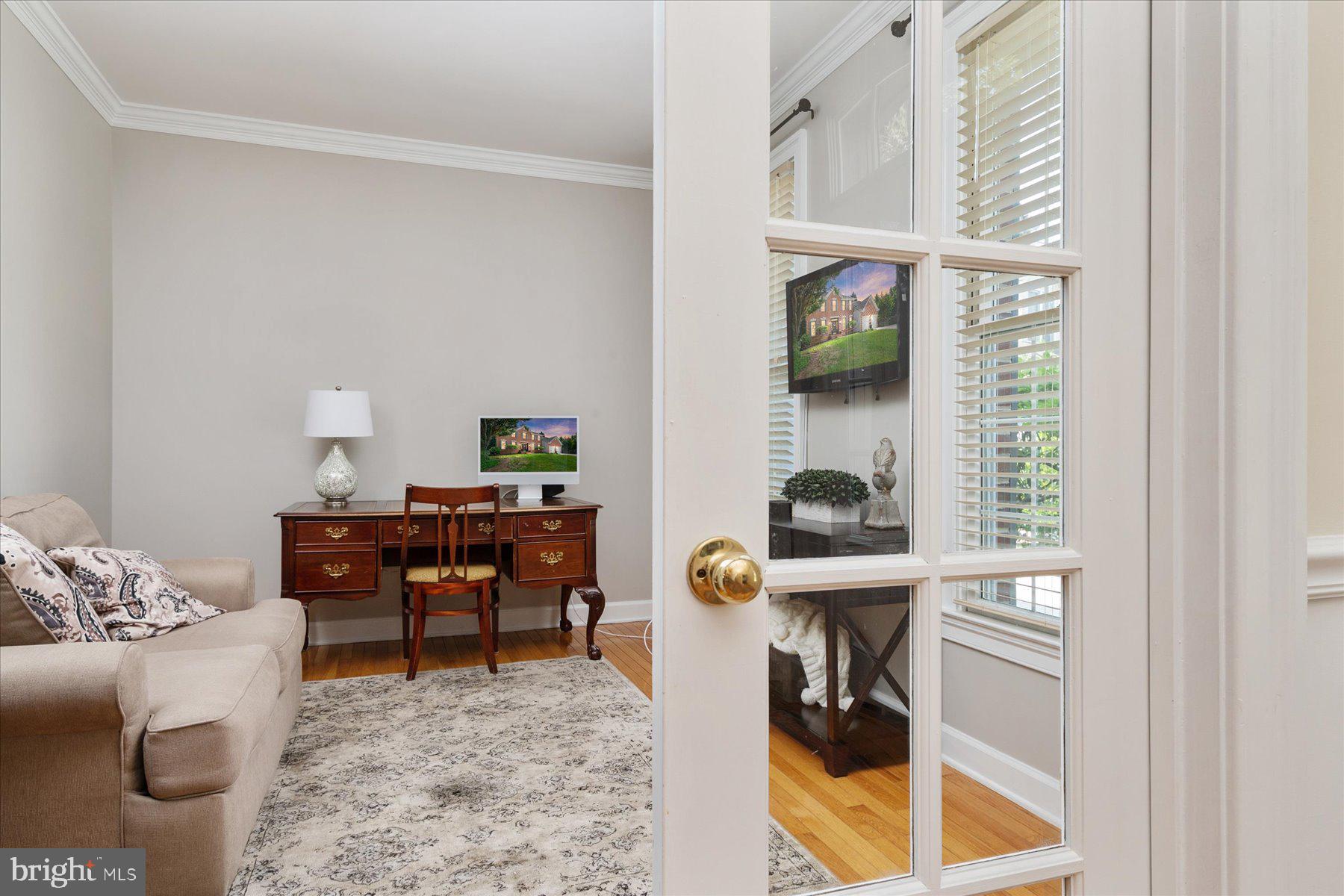 1321 Pleasant Meadow Road Crofton, MD 21114 - Photo 8 of 49 Office with French Doors