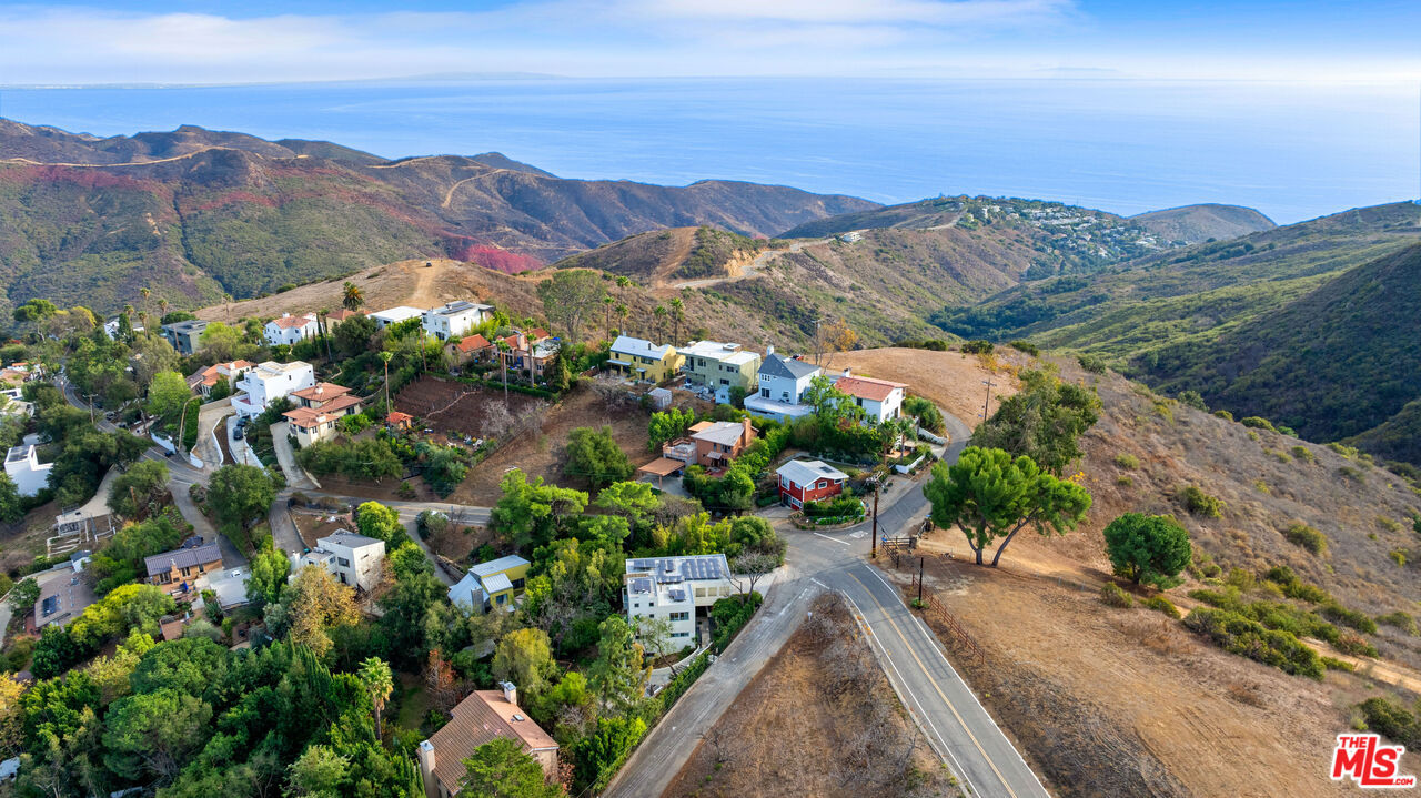1876 Lookout Road Malibu, CA 90265 - Photo 44 of 48 a view of a houses with a street