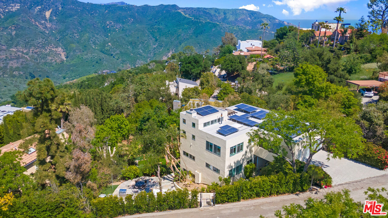 1876 Lookout Road Malibu, CA 90265 - Photo 7 of 48 an aerial view of multiple house