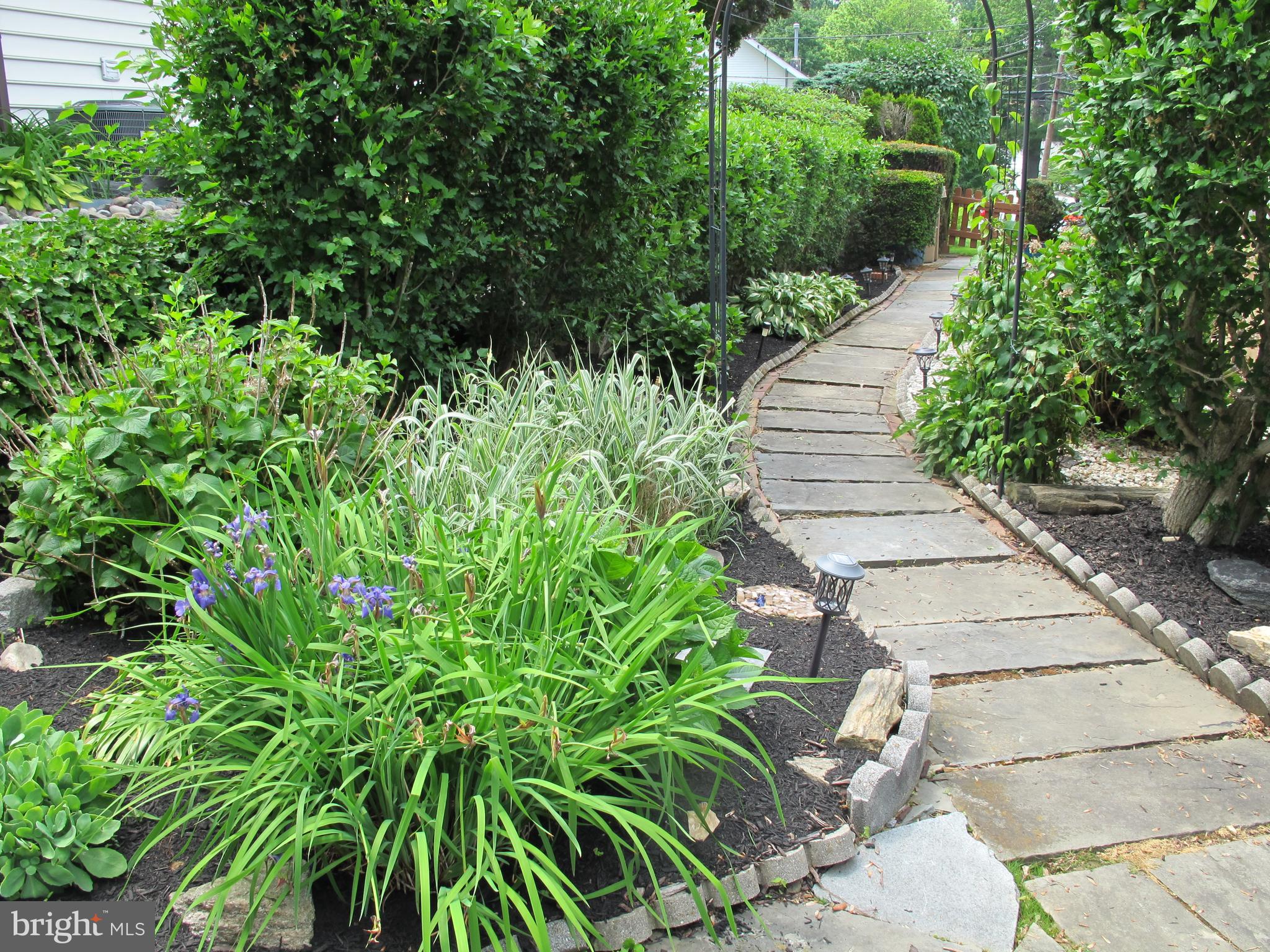 19 North Line Road Newtown Square, PA 19073 - Photo 11 of 39 Arbor and path to rear yard