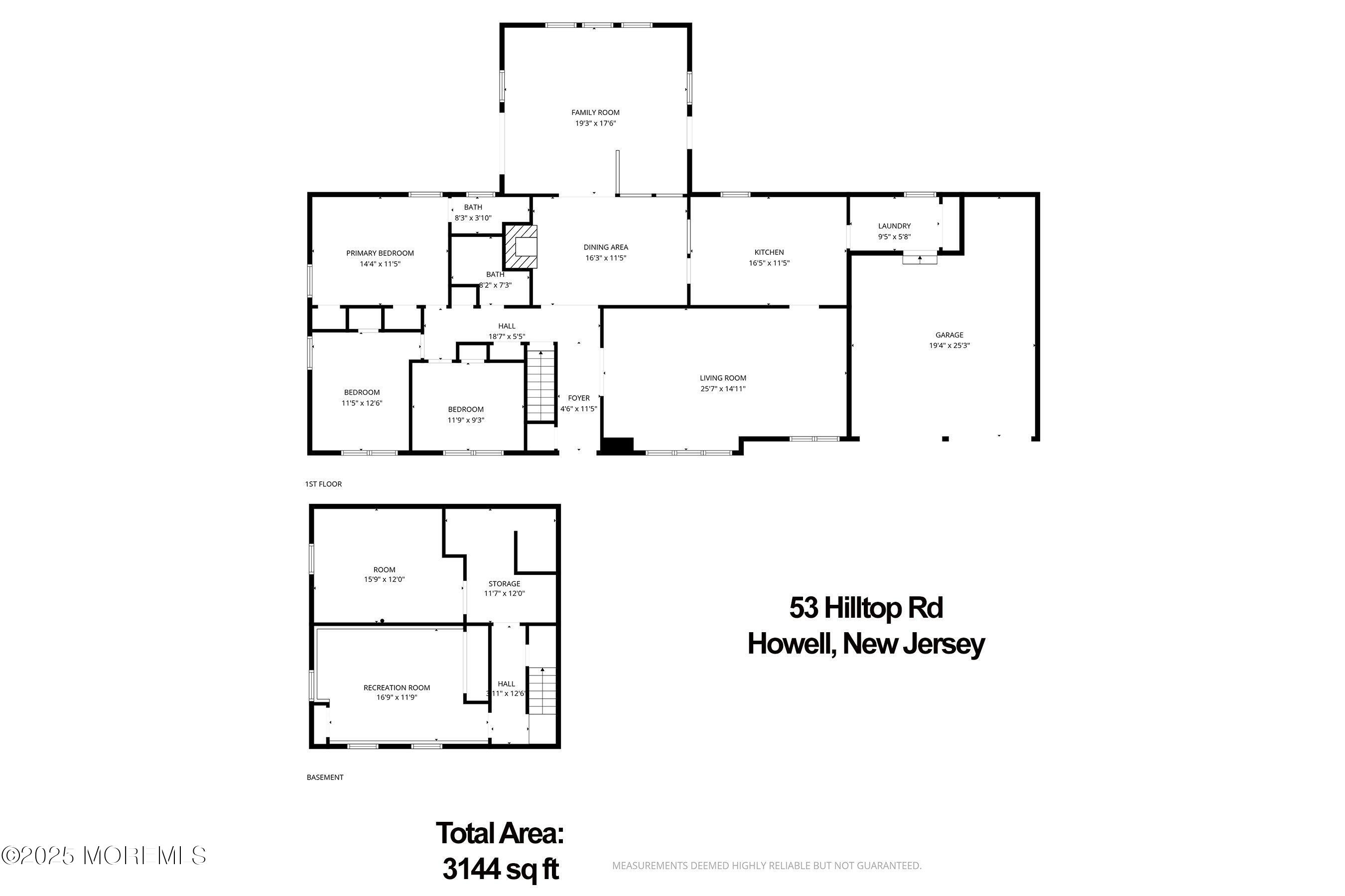 53 Hilltop Road Howell, NJ 07731 - Photo 35 of 40 01-All Floors