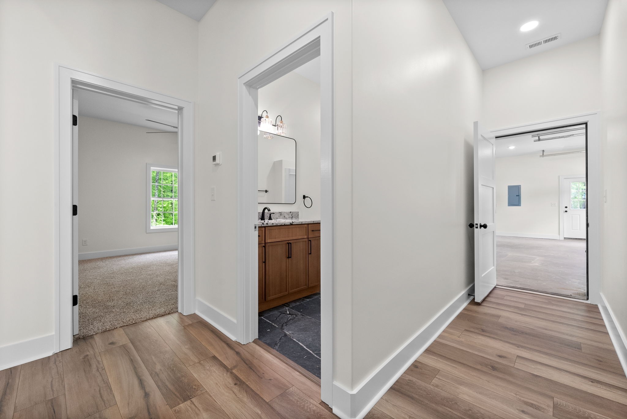 4151 Southside Road Southside, TN 37171 - Photo 14 of 17 a view of hallway with wooden floor