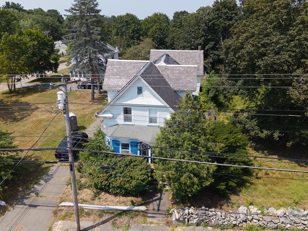 29 Gorham Street Chelmsford, MA 01824 - Photo 8 of 42 a aerial view of a house with a lake view