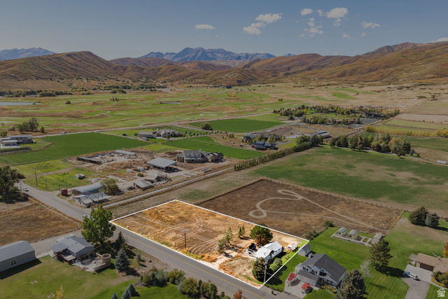 1160 Stringtown Road Midway, UT 84049 - Photo 16 of 26 Overview of rural landscape with mountains and large plots for crops