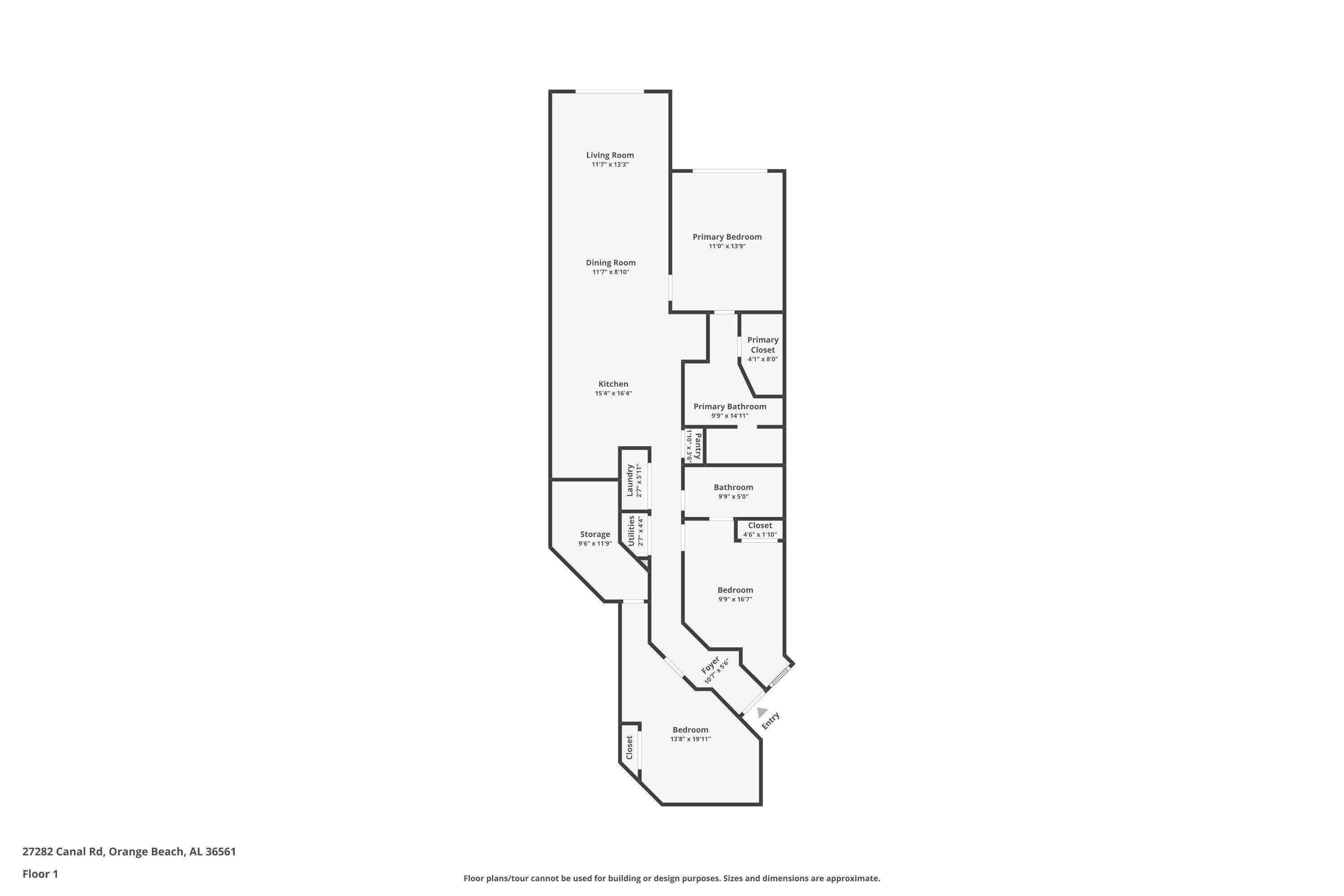 27282 Canal Road, Unit 404 Orange Beach, AL 36561 - Photo 52 of 52 Floor Plan