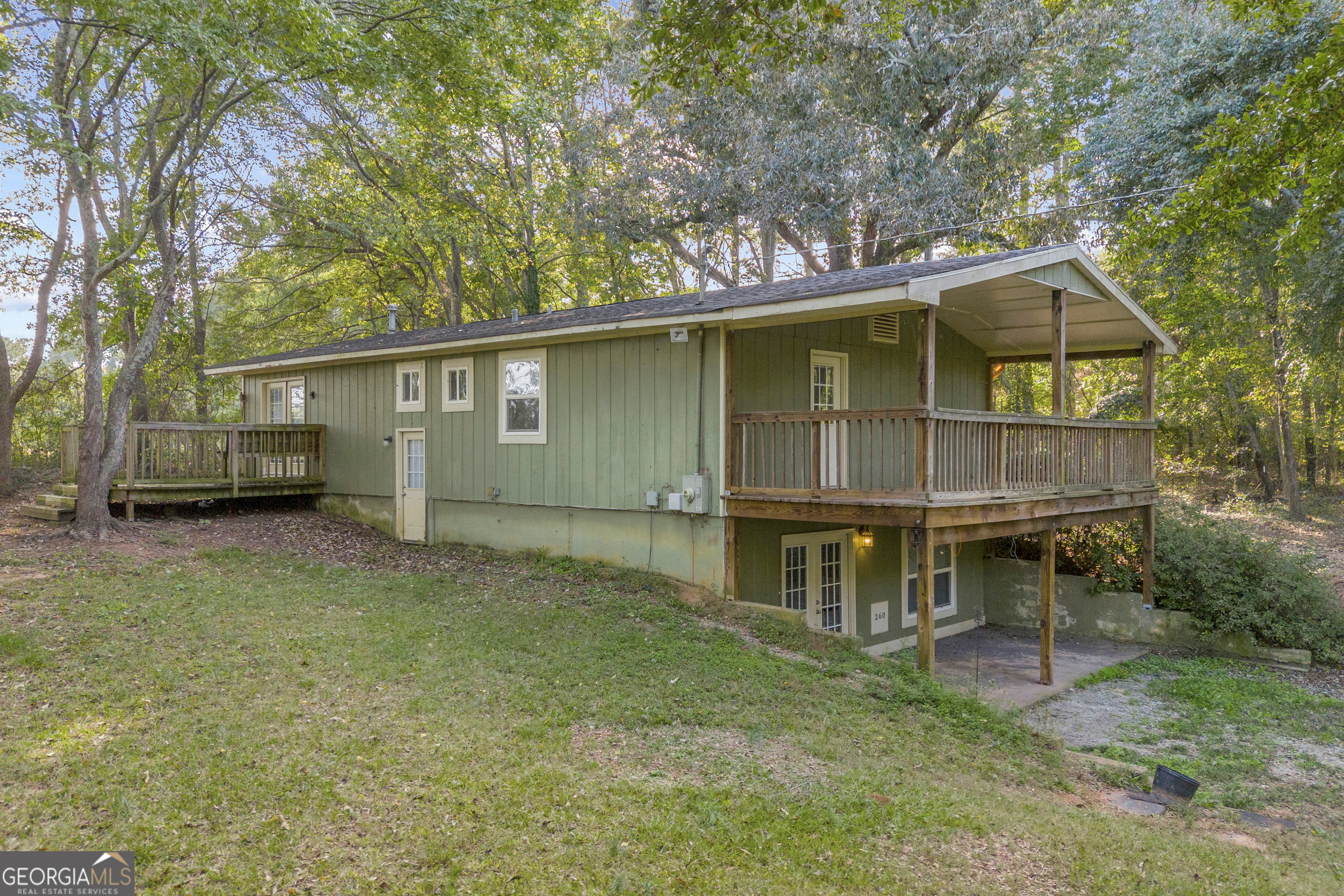 260 Pettit Lane Athens, GA 30605 - Photo 49 of 65 a view of a house with a balcony