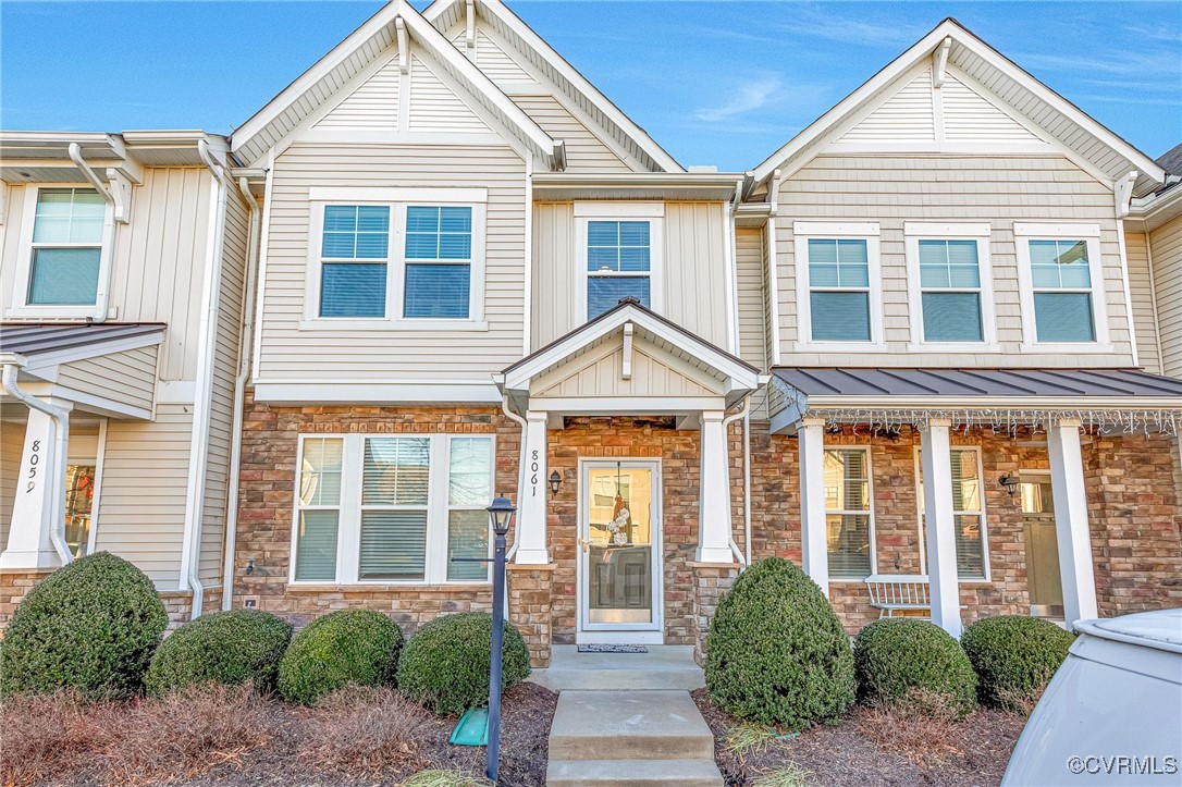 View of townhome / multi-family property