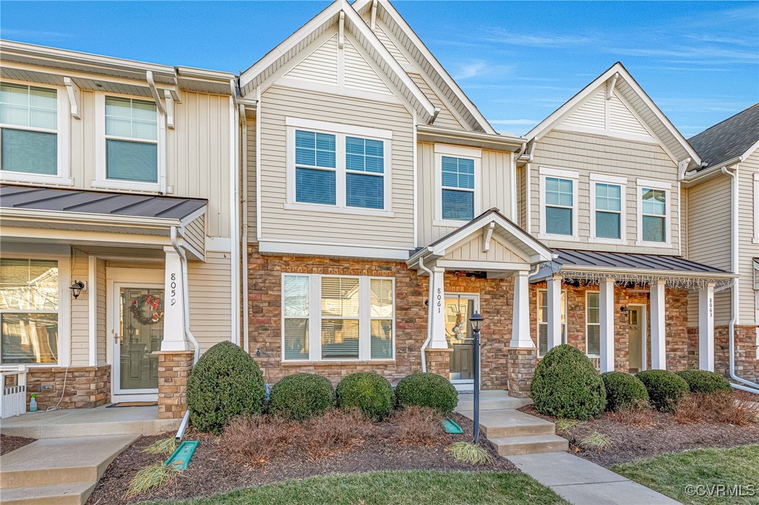 View of townhome / multi-family property