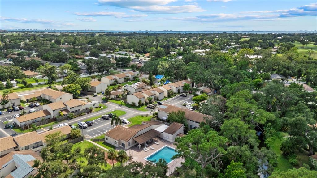 1125 Longfellow Way Sarasota, FL 34243 - Photo 38 of 43 an aerial view of residential houses with outdoor space and trees