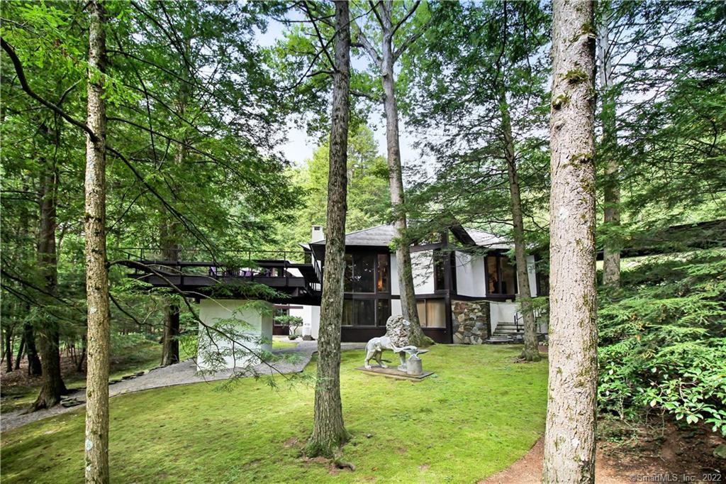 25 Old Still Road Woodbridge, CT 06525 - Photo 1 of 1 Hidden architectural Gem on 2.76 acres by architect Jonathan Isleib
