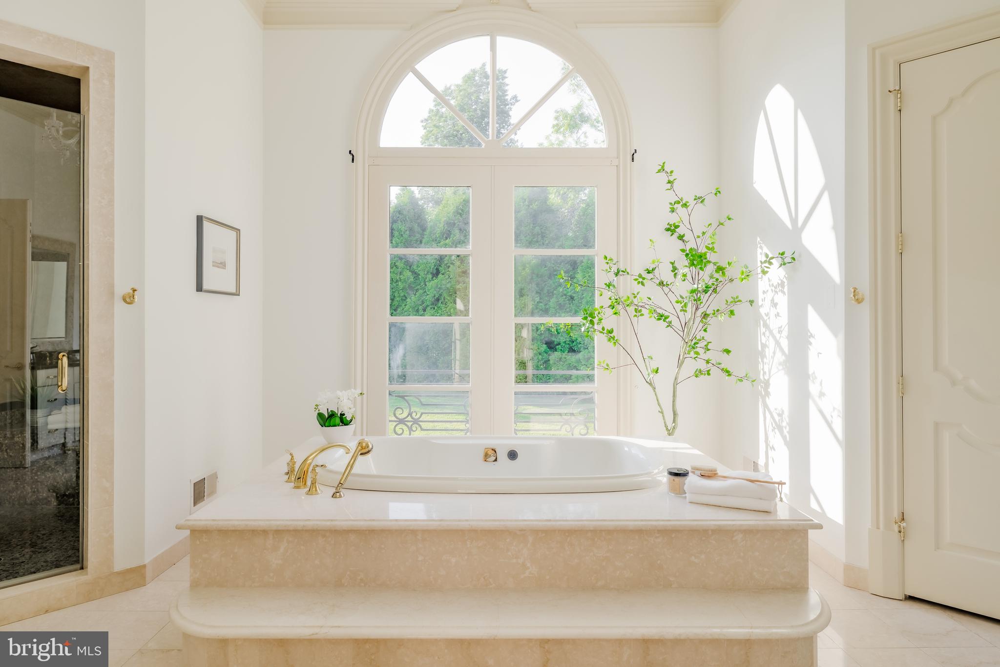 9431 Newbridge Drive Potomac, MD 20854 - Photo 32 of 50 a bathroom with bathtub and window