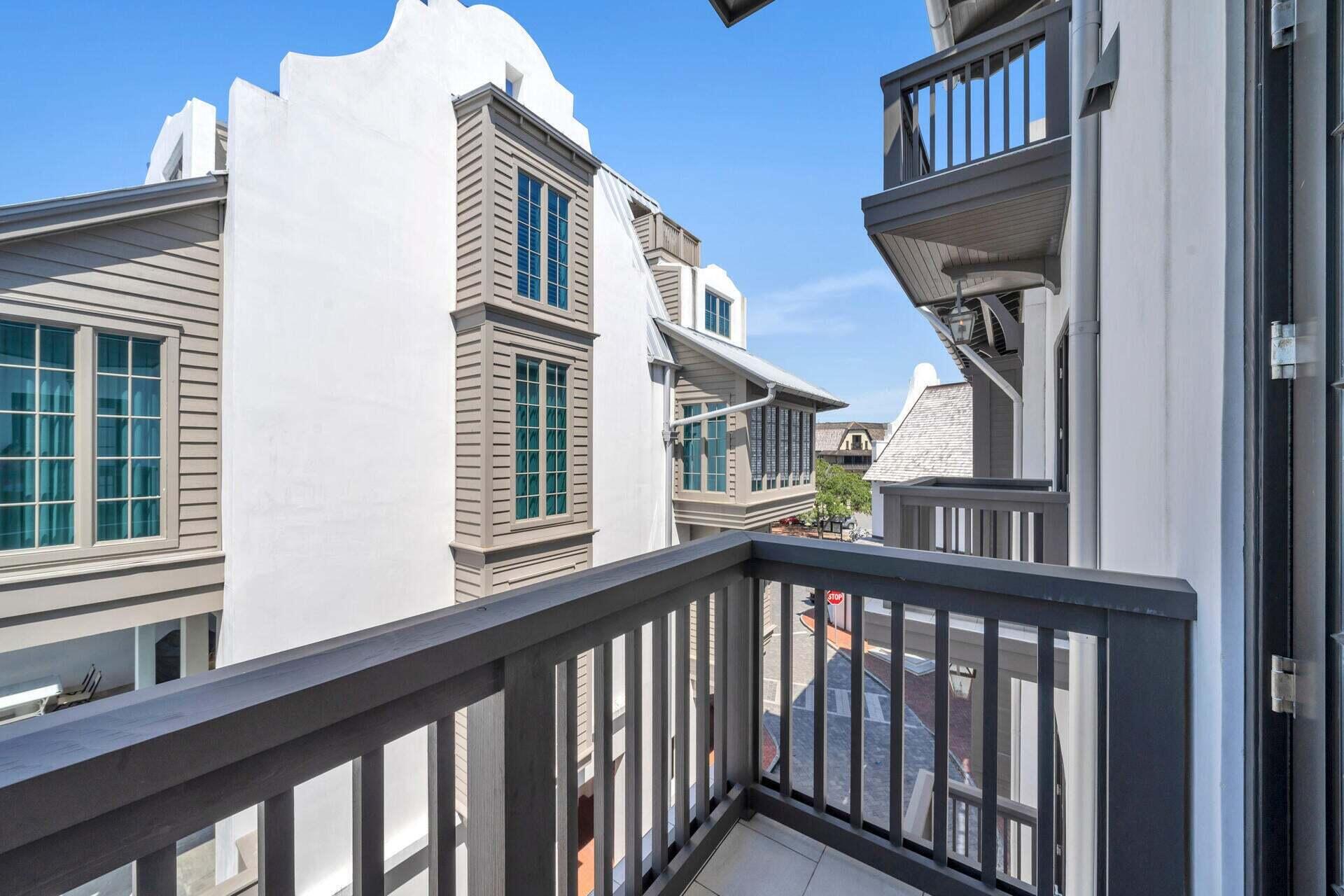 74 Town Hall Road, Unit 3A Rosemary Beach, FL 32461 - Photo 34 of 56 a view of a brick house with large windows