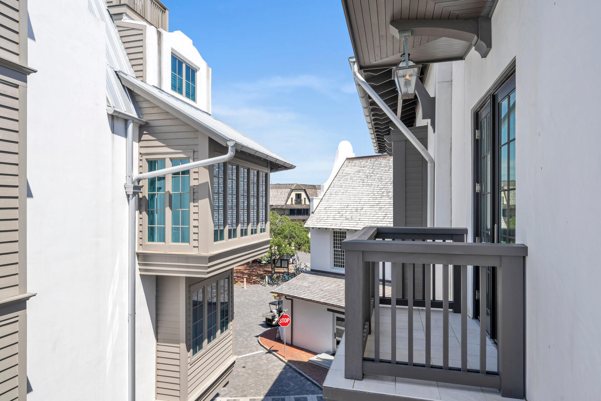 74 Town Hall Road, Unit 3A Rosemary Beach, FL 32461 - Photo 35 of 56 a view of entryway with wooden floor
