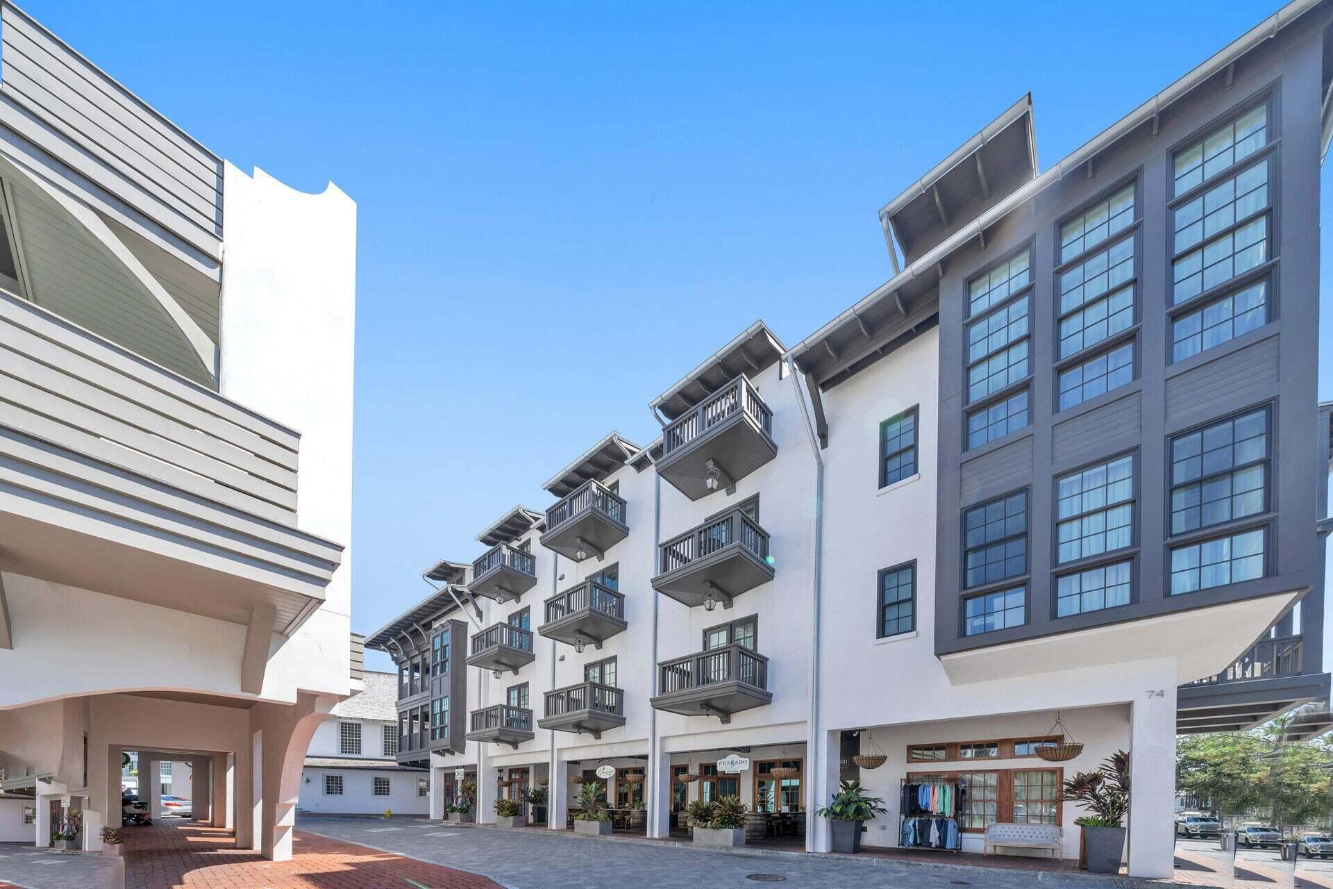 74 Town Hall Road, Unit 3A Rosemary Beach, FL 32461 - Photo 40 of 56 a view of a building