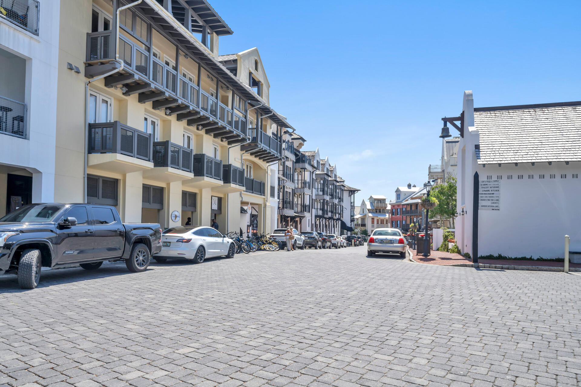 74 Town Hall Road, Unit 3A Rosemary Beach, FL 32461 - Photo 41 of 56 a view of a street with cars