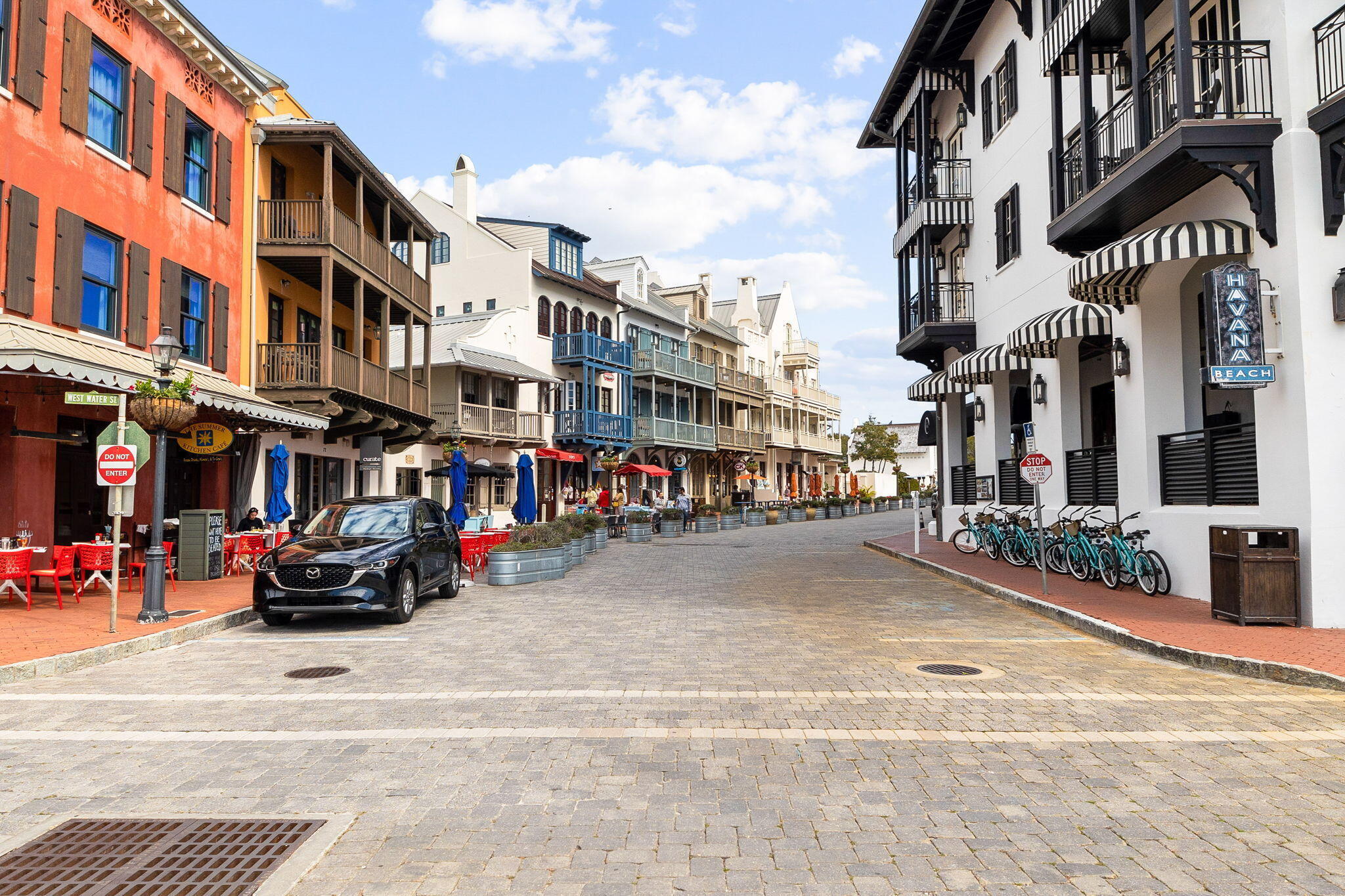 74 Town Hall Road, Unit 3A Rosemary Beach, FL 32461 - Photo 50 of 56 a view of a street with cars