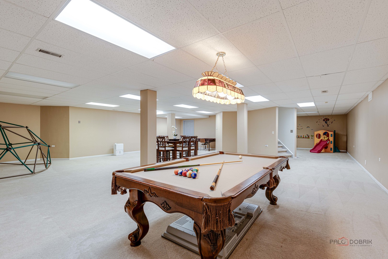 2329 Coach Road Long Grove, IL 60047 - Photo 32 of 56 a room with table tennis and table